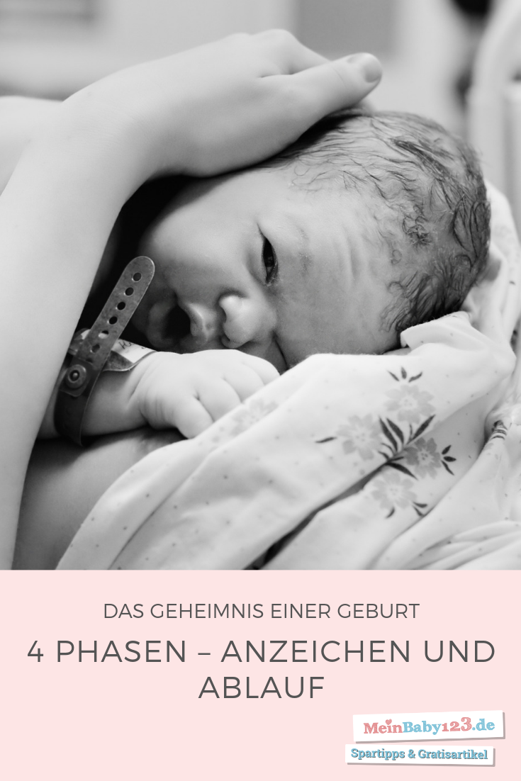 Die Vier Phasen Der Geburt - Anzeichen Und Ablauf | MeinBaby123.de