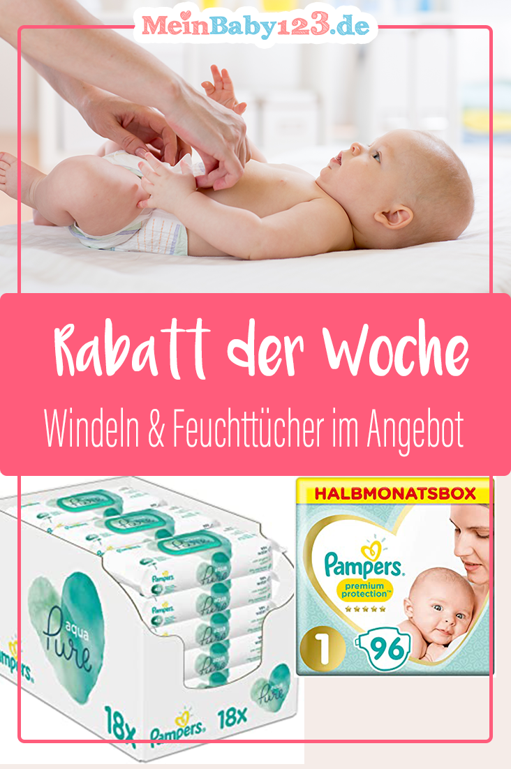 Windeln & Feuchttücher im Angebot - Deals der Woche! | MeinBaby123.de