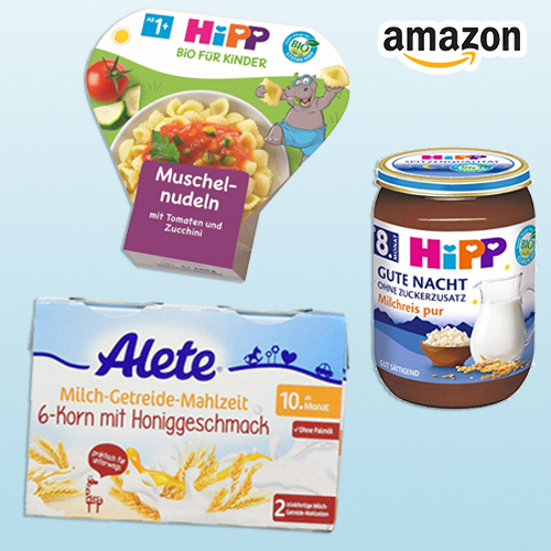 Amazon: Babynahrung - Nimm 5, Zahl 4! | MeinBaby123.de