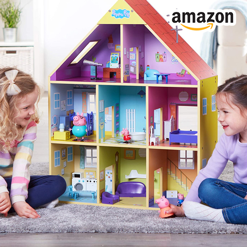 Amazon Peppa Wutz HolzSpielhaus mit 39 Rabatt